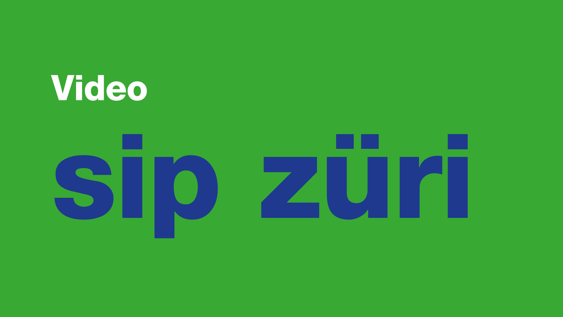 Unterwegs mit sip züri