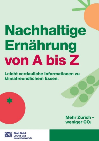 Publikation Strategie nachhaltige Ernährung Stadt Zürich