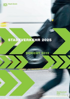 Titelblatt: Stadtverkehr 2025 - Bericht 2013