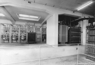 VII.419.:34.1.1.7.2.10.02. Elektrische Anlage im Keller des Ofenhauses (1957)