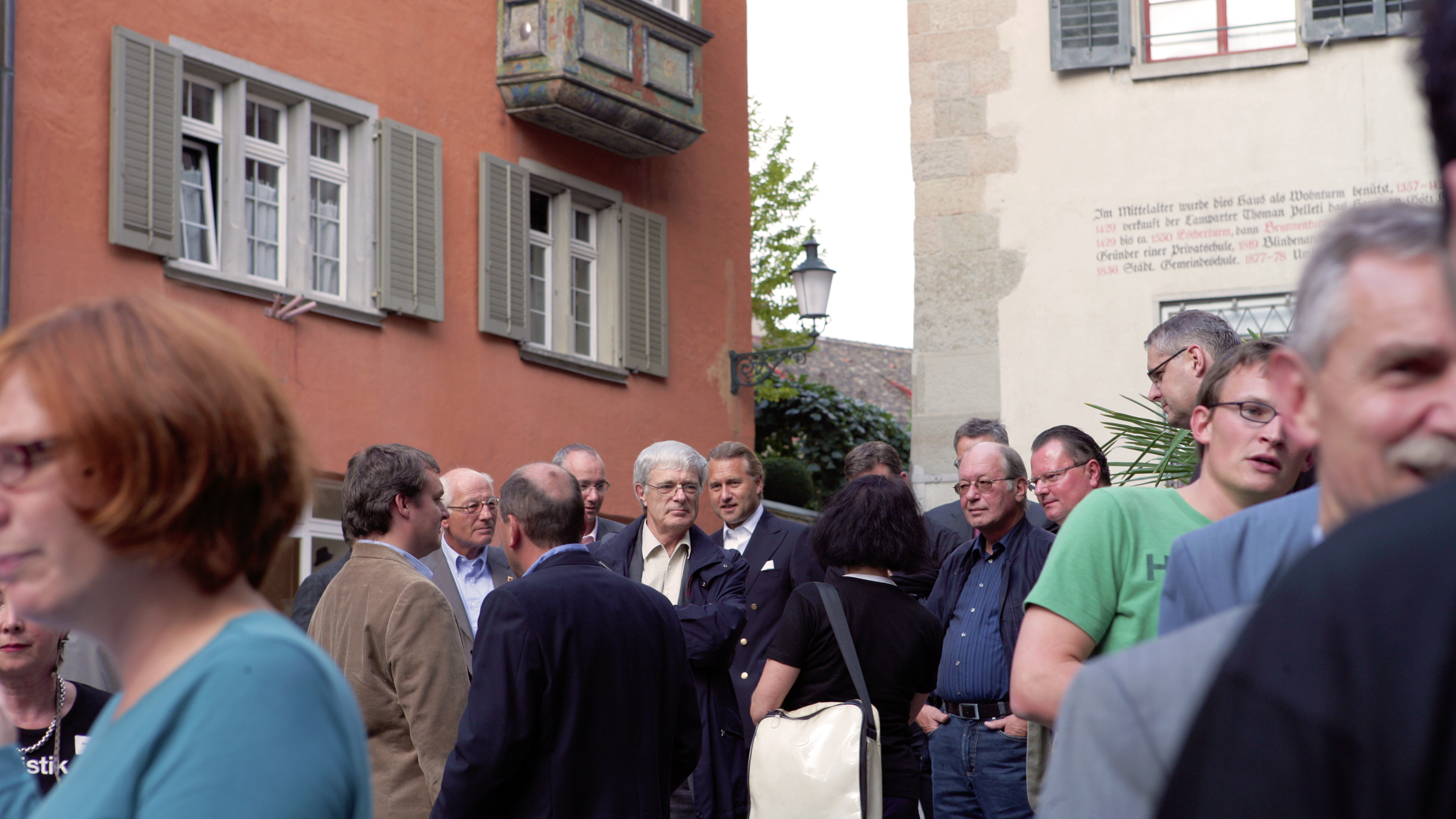 Menschen am Napfplatz