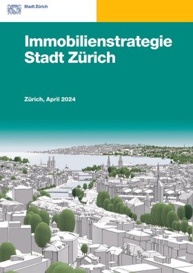Stadt Zürich als 3D-Modell mit Blick auf den Zürichsee