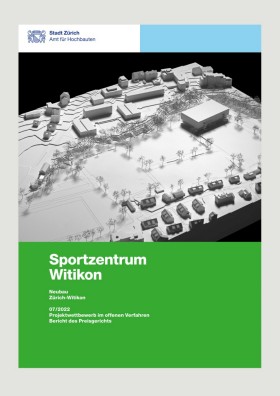 Titelseite Jurybericht Sportzentrum Witikon