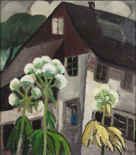 «Das Haus der Malerin», 1955, Öl auf Karton.