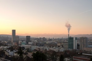 Luftaufnahme Stadt Zürich