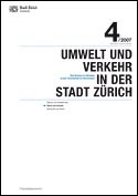 Deckblatt Umwelt und Verkehr (4. Quartal 2007)