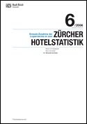 Deckblatt Zürcher Hotelstatistik - Juni 2006