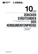 Deckblatt Zürcher Städteindex der Konsumentenpreise - Oktober 2009