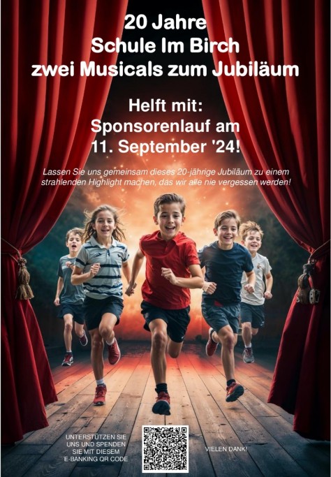 Flyer Sponsorenlauf