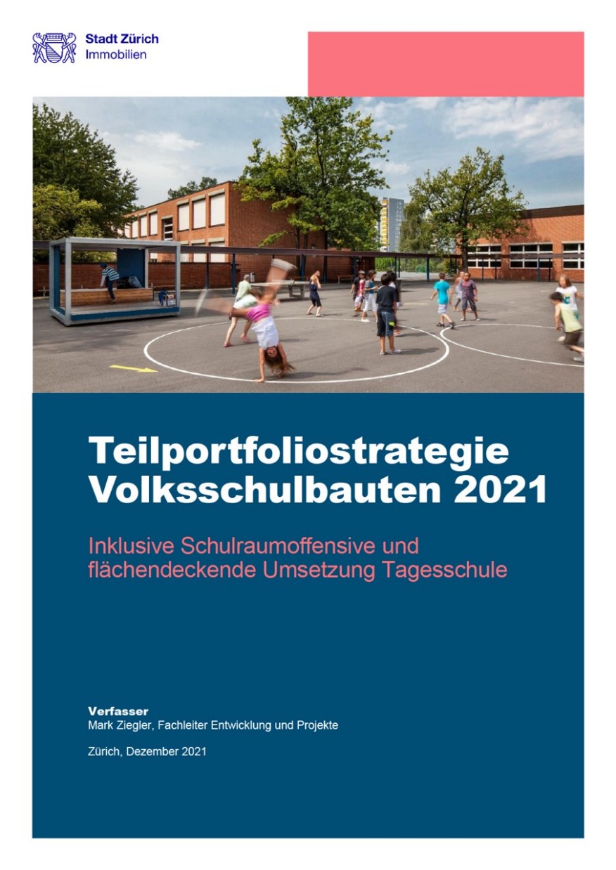 Teilportfoliostrategie Volksschulbauten 2030