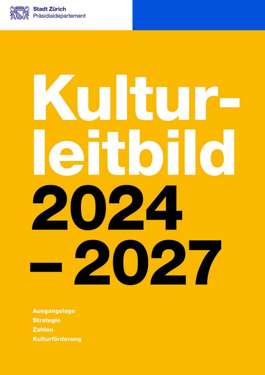 Titelseite Kulturleitbild 2024–2027