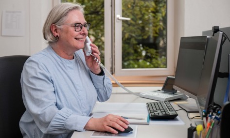 Auskunft am Telefon